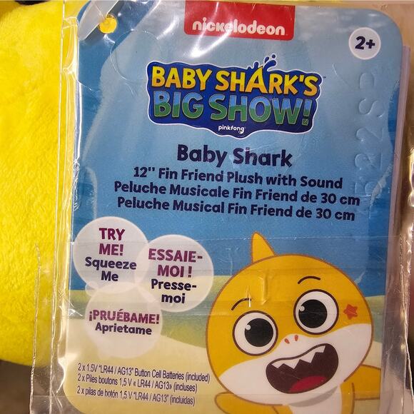 WowWee Pinkfong Baby Shark Offical 12"   Fin Friend Plush with Sound NWT - Picture 4 of 4